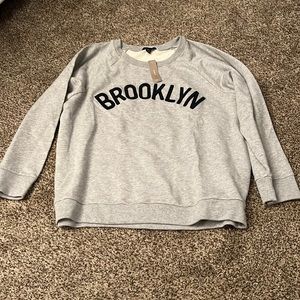 Size xxl JCREW  sweatshirt. Brand new with tags